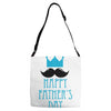 happy father's day 2 Adjustable Strap Totes