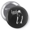 lamb of god men's Pin-back button