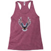 american eagle usa flag wings Racerback Tank
