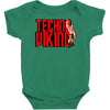 funny techno viking 3, ideal birthday present or gift Baby Bodysuit
