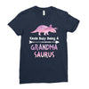 cool grandma saurus. Ladies Fitted T-Shirt
