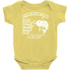 fishing instructions Baby Onesie
