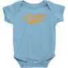 orange Baby Bodysuit