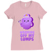 working off my lumps Ladies Fitted T-Shirt