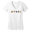 psycho animals Women's V-Neck T-Shirt