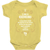 i am a gemini Baby Onesie