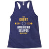 Great American Solar Eclipse 2017 Racerback Tank