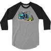 mutant invader 3/4 Sleeve Shirt