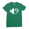 bass speaker Ladies Fitted T-Shirt