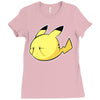 pikachu et boo Ladies Fitted T-Shirt