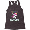 Born Unicorns-Born December Racerback Tank