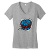 meta luna Women's V-Neck T-Shirt