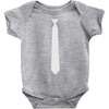 skinny white tie Baby Onesie