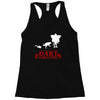 dart evolution stranger dustin tv show Racerback Tank