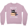 ninja cat Crewneck Sweatshirt
