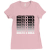 boats n' hoes t shirt womens Ladies Fitted T-Shirt