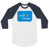 suck it trebek 3/4 Sleeve Shirt