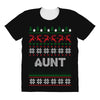 ugly christmas aunt All Over Women's T-shirt