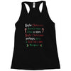 maybe christmas Racerback Tank