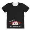 November Peeking Out Baby Girl All Over Women's T-shirt