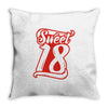 sweet 18 Throw Pillow