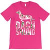dachshund floral T-Shirt