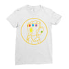 thanos gauntlet 3 Ladies Fitted T-Shirt