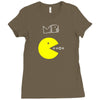 Mr Pacman Ladies Fitted T-Shirt