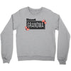 blessed grandma with flower Crewneck Sweatshirt
