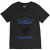 I Don't Need Therapy Just to Go Paragliding V-Neck Tee