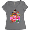 paw patrol birthday girl dad Women's Triblend Scoop T-shirt