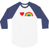 I Love Lgbt 3/4 Sleeve Shirt