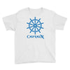 shirt steuerrad yacht boot ship sailing captain segeln kapit&auml;n Youth Tee