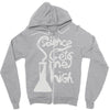 science gets me high Zipper Hoodie
