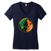 arrow slade yin yang Women's V-Neck T-Shirt