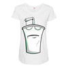 aqua teen hungry force Maternity Scoop Neck T-shirt