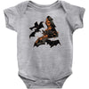polygon bats Baby Onesie