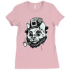lepre cat Ladies Fitted T-Shirt