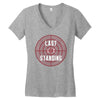 PUPG Last Men Standing Women's V-Neck T-Shirt