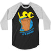 log it's better than bad it's good 3/4 Sleeve Shirt
