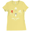 bohemian dark side Ladies Fitted T-Shirt