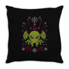 Merry Cthulhu Christmas Ugly Cool T shirts Throw Pillow