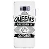 Queens Are Born In October Samsung Galaxy S8 Plus