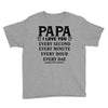 I Love you Papa Youth Tee