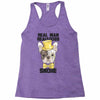 snoring gentleman Racerback Tank