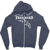 lynyrd skynard free bird ronnie van zant Zipper Hoodie