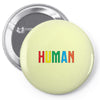 human colors Pin-back button