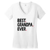 best grandpa ever Women's V-Neck T-Shirt