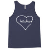 bitches heart Tank Top