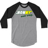 mommy eat veg 3/4 Sleeve Shirt